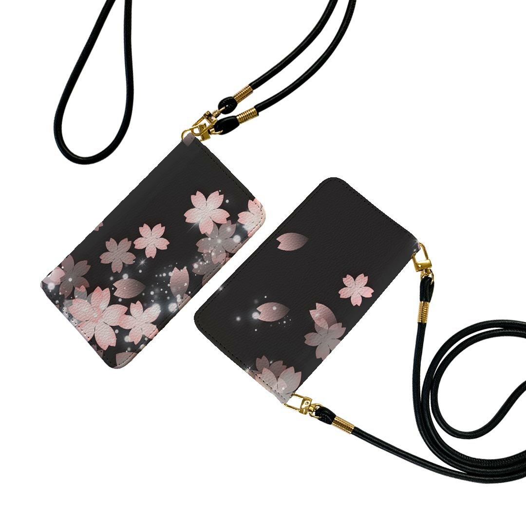 商品特徴・ショルダー付き手帳型スマホケース・シームレスな全面デザイン（内側は落ち着いたオフホワイト）・外側は高品質の人工革を使用・内側にはスマホを装着するケースが付属・機種専用のカメラホール仕様でケースを装着したままの撮影が可能・ワンセグや...