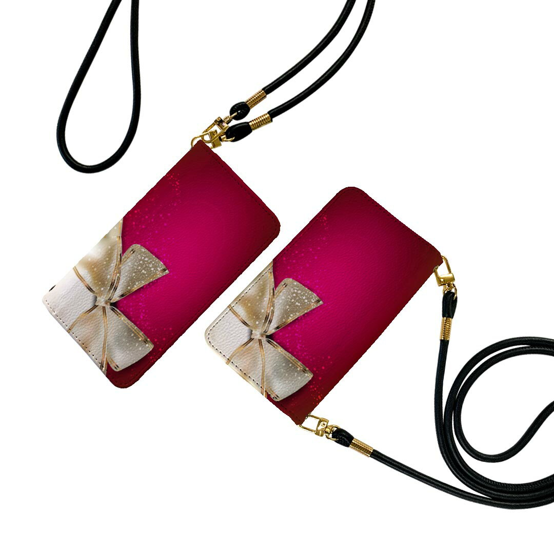 商品特徴・ショルダー付き手帳型スマホケース・シームレスな全面デザイン（内側は落ち着いたオフホワイト）・外側は高品質の人工革を使用・内側にはスマホを装着するケースが付属・機種専用のカメラホール仕様でケースを装着したままの撮影が可能・ワンセグや動画の視聴に便利な横置きスタンド機能・ICカードなどを2枚まで収納できるカードスロット付き・マグネットフリップで開け閉めカンタン注意事項商品画像はサンプルイメージですので、ご覧の環境によっては多少色味に違いを感じる場合がございます。イメージと違った、モニターと色味が異なるという理由での交換や返金はご対応出来かねます。ショルダーとカバーのみの販売で本体は付属しません。ワイヤレス充電対応機種についてはお使いの機器や環境により反応しない場合があります。その場合お手数ですがケースから外してお使い下さい。卓上ホルダ及びワイヤレスでの充電は保障の対象外となります。こちらは無地のレザーにデザインをプリントした商品で、デコなどの加工はございません。凹凸や光沢があるように見えたり布地や金属を素材にしたように見える商品もありますが、デザインの図版によるものです。撮影時にカバーが映り込む恐れがあるため、カメラ用の穴は若干大きめに開けています。カメラ穴の位置にわずかなズレが生じる場合がございます。また印刷時に微妙な画像のズレが生じる場合がございます。ご注文後に1点1点制作する受注生産品のため、不良品以外のご返品や交換は固くお断り致します。機種の選択間違いも保証対象外となりますため、ご注文の際は必ず機種をご確認下さい。発送について完全受注生産のハンドメイド商品となりますので、既製品と比べて発送までお時間を頂いています。 基本的に決済確認後、通常で3営業日程度、最大で10営業日程度での発送となります。繁忙期や休業日明けの場合はさらに時間がかかる場合があります。 その際には別途メールにてご連絡致します。メール便の場合、発送日から到着までに2-4日ほどかかる場合が多く、紛失などの保障もご対応できかねます。あらかじめご了承下さい。