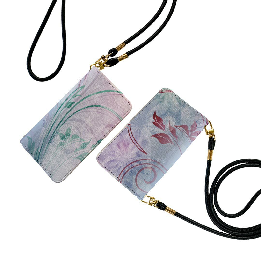 商品特徴・ショルダー付き手帳型スマホケース・シームレスな全面デザイン（内側は落ち着いたオフホワイト）・外側は高品質の人工革を使用・内側にはスマホを装着するケースが付属・機種専用のカメラホール仕様でケースを装着したままの撮影が可能・ワンセグや...