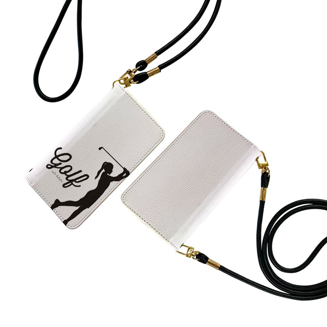 iPhone6 iphone 6/7/8 共通対応 アイフォーン ストラップ付き ケース ショルダー スマホ 落下防止 手帳型 マグネット式 ピタッと閉まる スマホカバー 肩掛け 斜めかけ 002865 スポーツ　人物　英語(2.0)