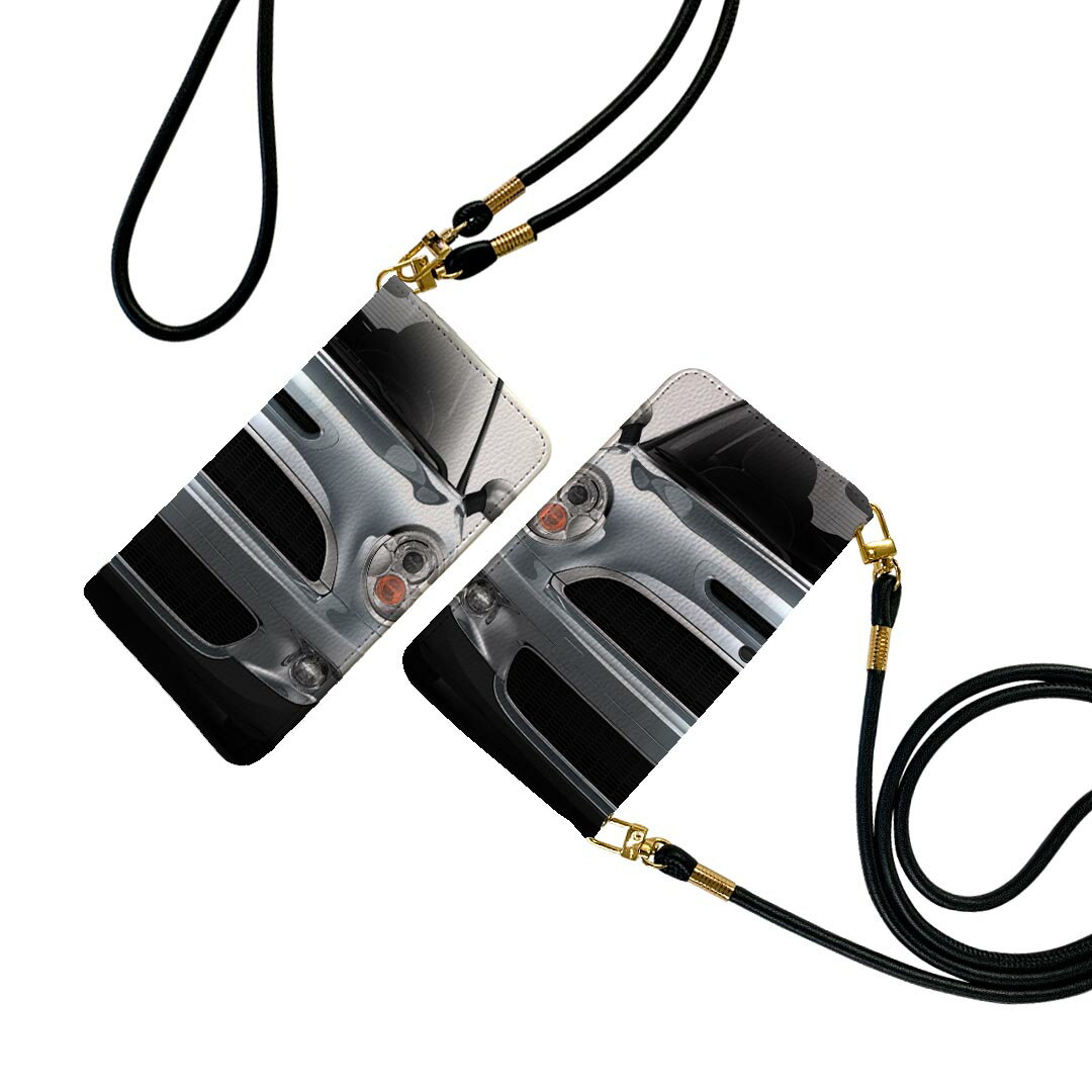 KYV45 URBANO V04 アルバーノ urbanov04 ストラップ付き ケース ショルダー スマホ 落下防止 手帳型 マグネット式 ピタッと閉まる スマホカバー 肩掛け 斜めかけ 002893 車 写真