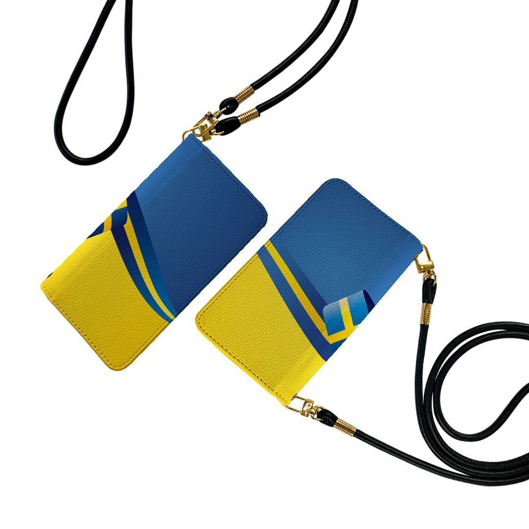 商品特徴・ショルダー付き手帳型スマホケース・シームレスな全面デザイン（内側は落ち着いたオフホワイト）・外側は高品質の人工革を使用・内側にはスマホを装着するケースが付属・機種専用のカメラホール仕様でケースを装着したままの撮影が可能・ワンセグや...