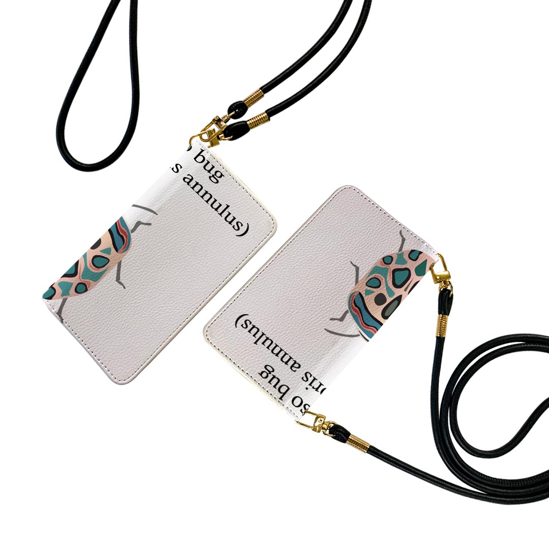 Galaxy A41 SC-41A ギャラクシー ストラップ付き sc41a ケース ショルダー スマホ 落下防止 手帳型 マグネット式 ピタッと閉まる スマホカバー 肩掛け 斜めかけ 020023 虫 虫 picasso bug ピカソバグ