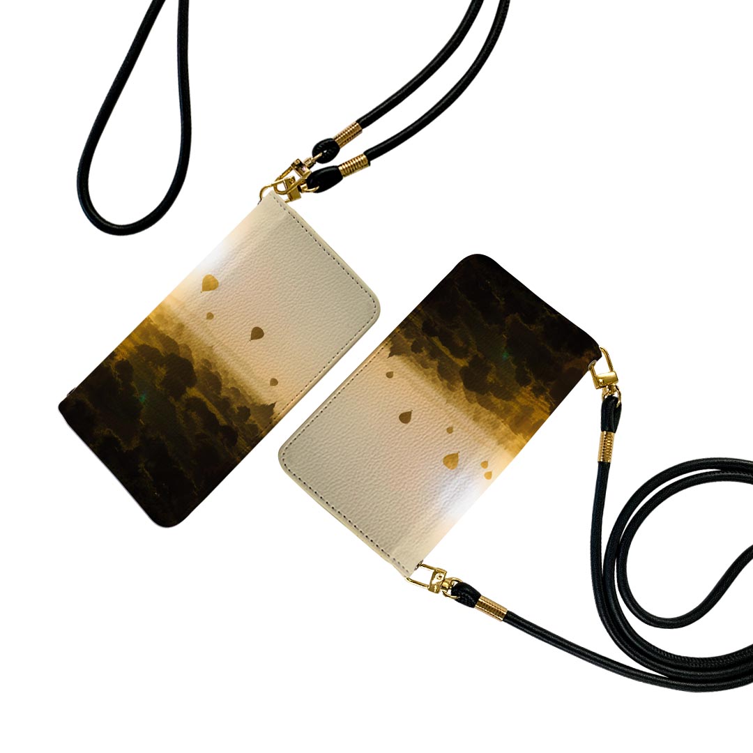 Google Pixel9a 用 手帳型ケース ストラップ付き ショルダー スマホ 落下防止 手帳型 マグネット式 ピタッと閉まる スマホカバー 肩掛け 斜めかけ 022938 風景　空　気球