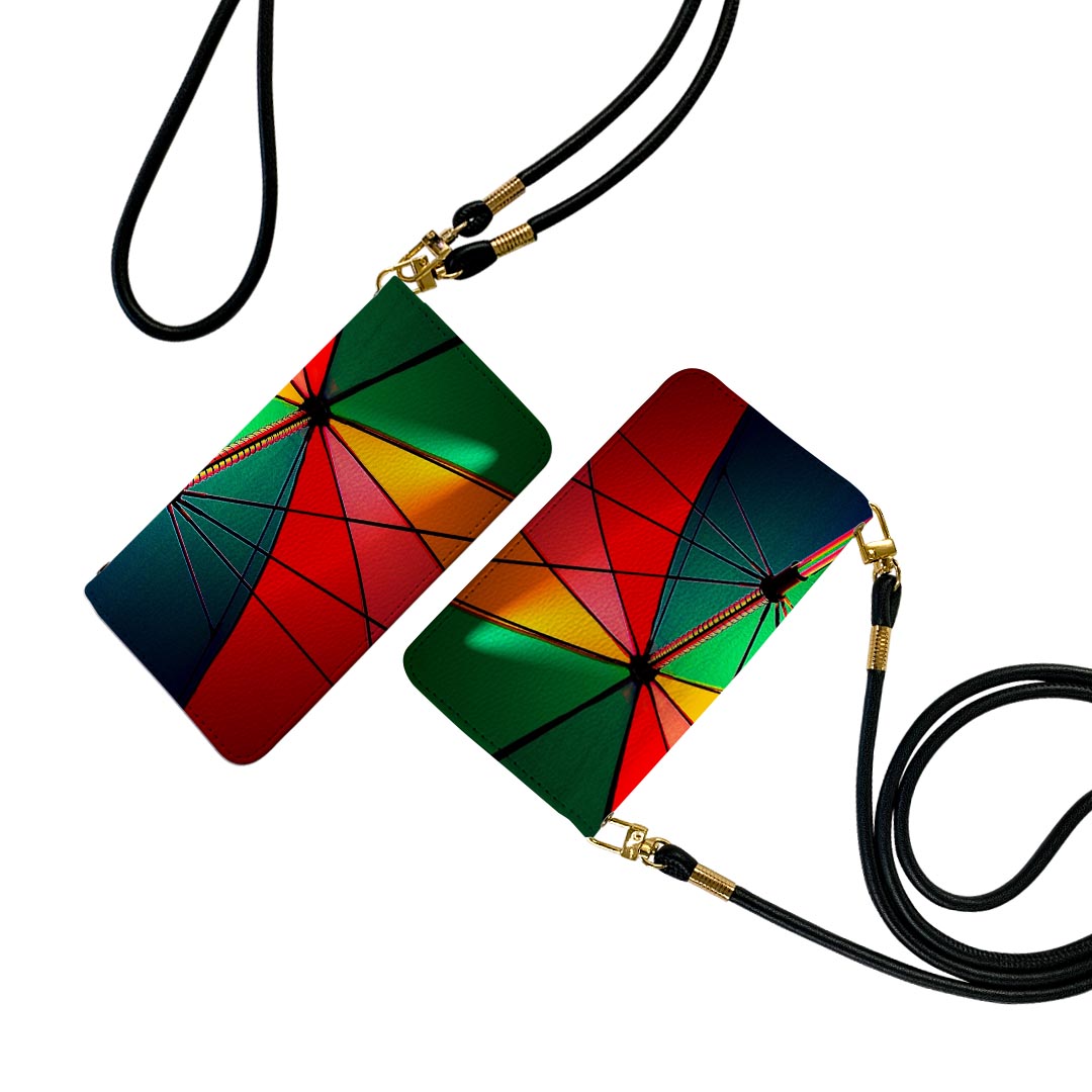 Galaxy A53 5G SC-53C / SCG15 共通対応 用 ケース カバー 手帳 sc53c ストラップ付き ケース ショルダー スマホ 落下防止 手帳型 マグネット式 ピタッと閉まる スマホカバー 肩掛け 斜めかけ 025899 傘 雨 カラフル