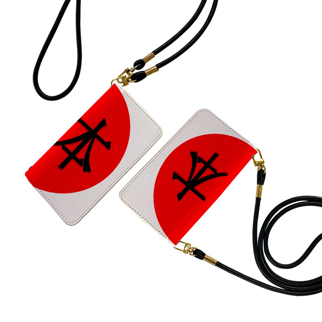 AQUOS zero6 SHG04 A102SH SH-RM18 ストラップ付き 2021 モデル ケース ショルダー スマホ 落下防止 手帳型 マグネット式 ピタッと閉まる スマホカバー 肩掛け 斜めかけ 026211 日本　日の丸