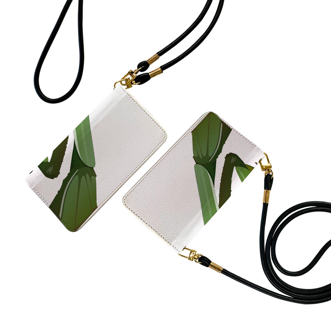 商品特徴・ショルダー付き手帳型スマホケース・シームレスな全面デザイン（内側は落ち着いたオフホワイト）・外側は高品質の人工革を使用・内側にはスマホを装着するケースが付属・機種専用のカメラホール仕様でケースを装着したままの撮影が可能・ワンセグや...