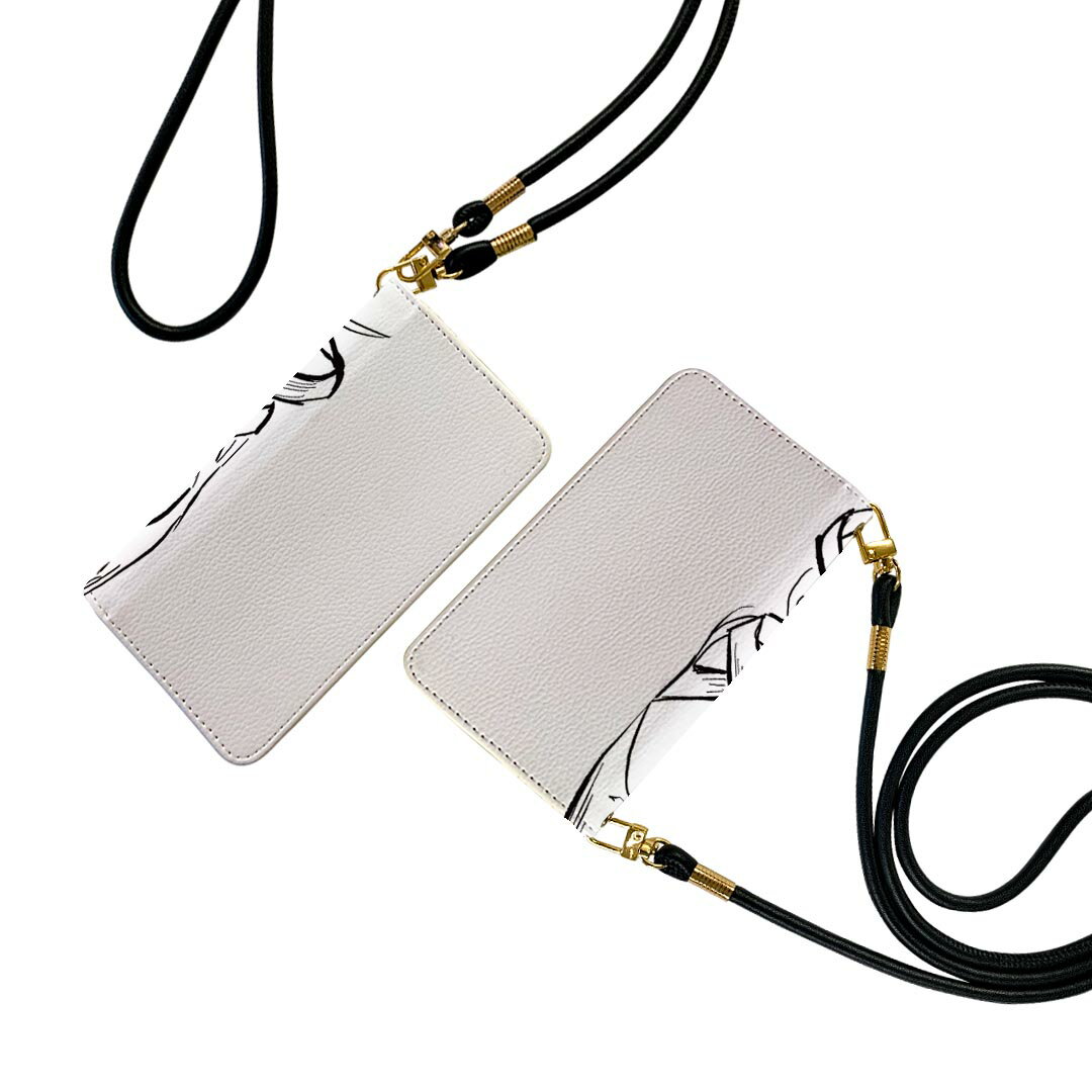 BASIO active3 KYG04 ベイシオ アクティブ3 用 手帳型ケース kyg04 ストラップ付き ショルダー スマホ 落下防止 手帳型 マグネット式 ピタッと閉まる スマホカバー 肩掛け 斜めかけ 032104 靴 ハイヒール イラスト