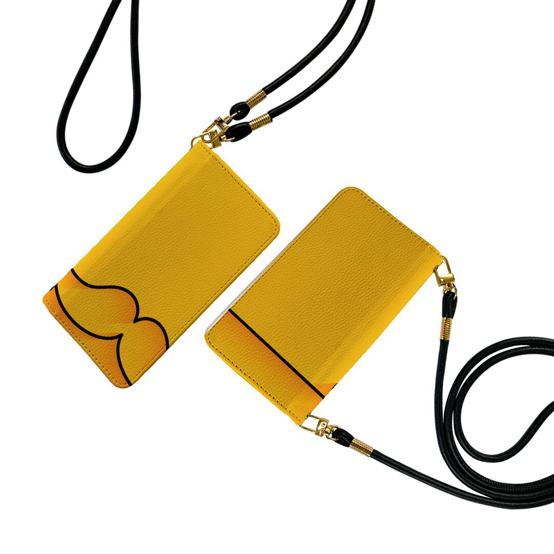 商品特徴・ショルダー付き手帳型スマホケース・シームレスな全面デザイン（内側は落ち着いたオフホワイト）・外側は高品質の人工革を使用・内側にはスマホを装着するケースが付属・機種専用のカメラホール仕様でケースを装着したままの撮影が可能・ワンセグや...