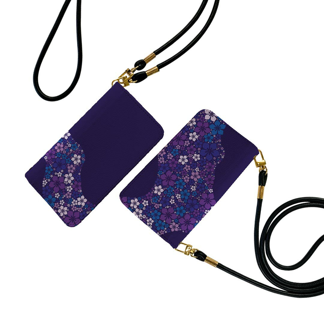 商品特徴・ショルダー付き手帳型スマホケース・シームレスな全面デザイン（内側は落ち着いたオフホワイト）・外側は高品質の人工革を使用・内側にはスマホを装着するケースが付属・機種専用のカメラホール仕様でケースを装着したままの撮影が可能・ワンセグや...