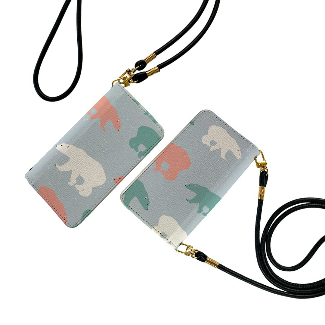 GRATINA KYV48 ストラップ付き ケース ショルダー スマホ 落下防止 手帳型 マグネット式 ピタッと閉まる スマホカバー 肩掛け 斜めかけ 050073(2.0)