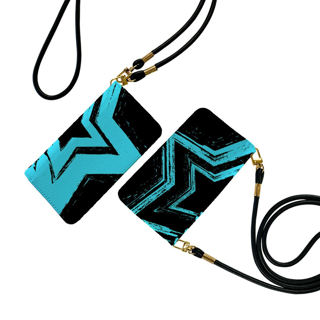 Galaxy S21 5G SC-51B ギャラクシー ストラップ付き sc51b ケース ショルダー スマホ 落下防止 手帳型 マグネット式 ピタッと閉まる スマホカバー 肩掛け 斜めかけ 008796 黒　ブラック　星　スター　青　ブルー