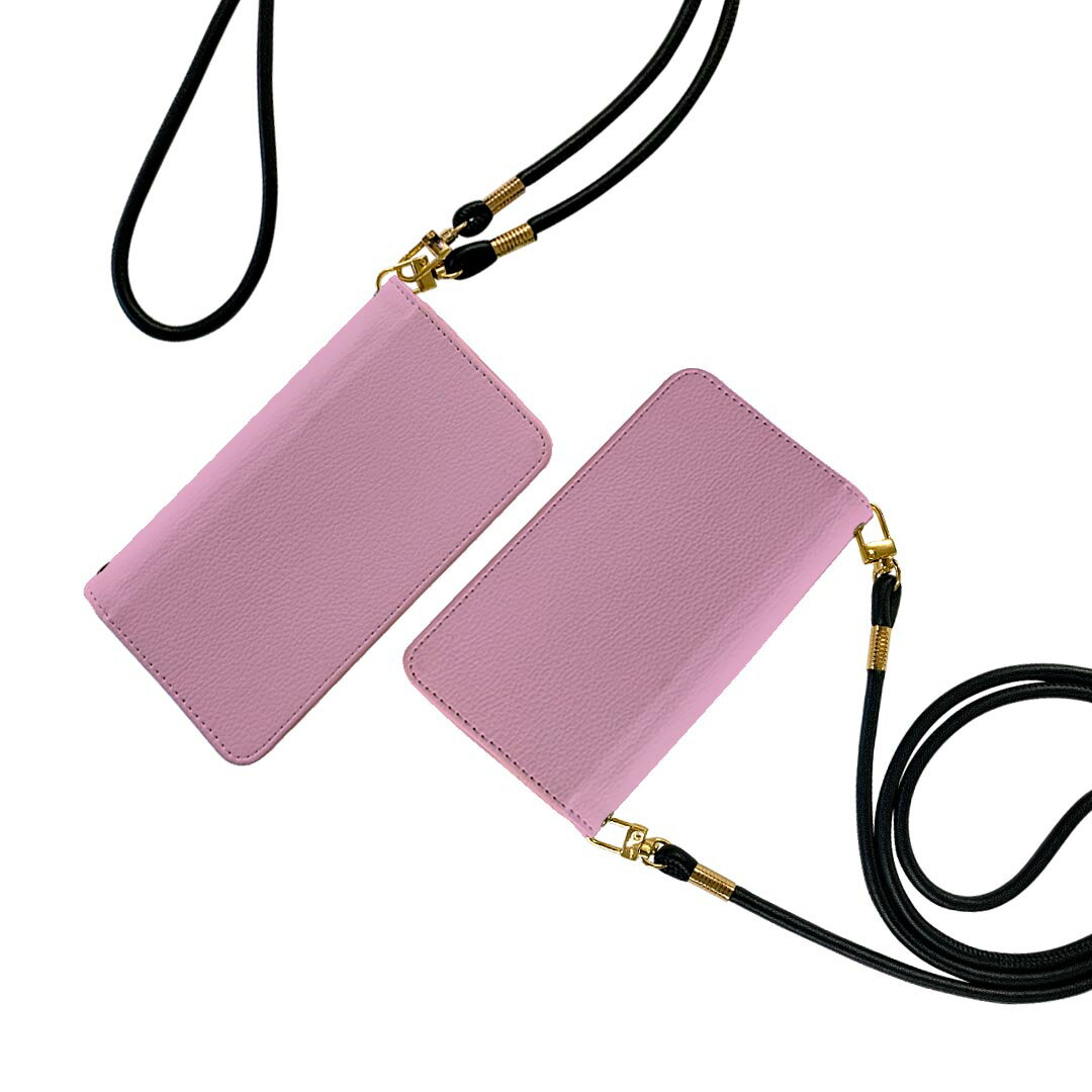 商品特徴・ショルダー付き手帳型スマホケース・シームレスな全面デザイン（内側は落ち着いたオフホワイト）・外側は高品質の人工革を使用・内側にはスマホを装着するケースが付属・機種専用のカメラホール仕様でケースを装着したままの撮影が可能・ワンセグや動画の視聴に便利な横置きスタンド機能・ICカードなどを2枚まで収納できるカードスロット付き・マグネットフリップで開け閉めカンタン注意事項商品画像はサンプルイメージですので、ご覧の環境によっては多少色味に違いを感じる場合がございます。イメージと違った、モニターと色味が異なるという理由での交換や返金はご対応出来かねます。ショルダーとカバーのみの販売で本体は付属しません。ワイヤレス充電対応機種についてはお使いの機器や環境により反応しない場合があります。その場合お手数ですがケースから外してお使い下さい。卓上ホルダ及びワイヤレスでの充電は保障の対象外となります。こちらは無地のレザーにデザインをプリントした商品で、デコなどの加工はございません。凹凸や光沢があるように見えたり布地や金属を素材にしたように見える商品もありますが、デザインの図版によるものです。撮影時にカバーが映り込む恐れがあるため、カメラ用の穴は若干大きめに開けています。カメラ穴の位置にわずかなズレが生じる場合がございます。また印刷時に微妙な画像のズレが生じる場合がございます。ご注文後に1点1点制作する受注生産品のため、不良品以外のご返品や交換は固くお断り致します。機種の選択間違いも保証対象外となりますため、ご注文の際は必ず機種をご確認下さい。発送について完全受注生産のハンドメイド商品となりますので、既製品と比べて発送までお時間を頂いています。 基本的に決済確認後、通常で3営業日程度、最大で10営業日程度での発送となります。繁忙期や休業日明けの場合はさらに時間がかかる場合があります。 その際には別途メールにてご連絡致します。メール便の場合、発送日から到着までに2-4日ほどかかる場合が多く、紛失などの保障もご対応できかねます。あらかじめご了承下さい。