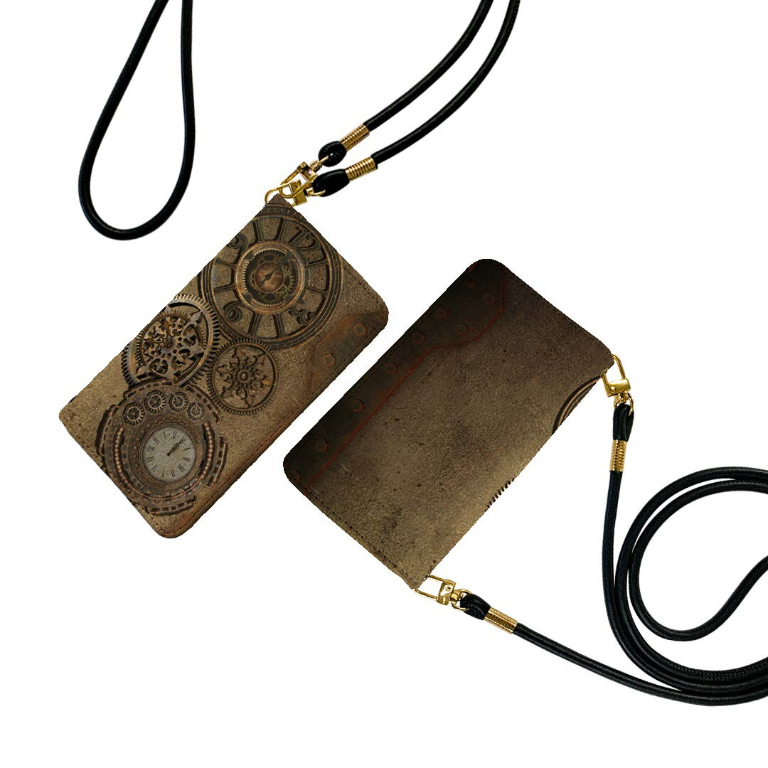 商品特徴・ショルダー付き手帳型スマホケース・シームレスな全面デザイン（内側は落ち着いたオフホワイト）・外側は高品質の人工革を使用・内側にはスマホを装着するケースが付属・機種専用のカメラホール仕様でケースを装着したままの撮影が可能・ワンセグや動画の視聴に便利な横置きスタンド機能・ICカードなどを2枚まで収納できるカードスロット付き・マグネットフリップで開け閉めカンタン注意事項商品画像はサンプルイメージですので、ご覧の環境によっては多少色味に違いを感じる場合がございます。イメージと違った、モニターと色味が異なるという理由での交換や返金はご対応出来かねます。ショルダーとカバーのみの販売で本体は付属しません。ワイヤレス充電対応機種についてはお使いの機器や環境により反応しない場合があります。その場合お手数ですがケースから外してお使い下さい。卓上ホルダ及びワイヤレスでの充電は保障の対象外となります。こちらは無地のレザーにデザインをプリントした商品で、デコなどの加工はございません。凹凸や光沢があるように見えたり布地や金属を素材にしたように見える商品もありますが、デザインの図版によるものです。撮影時にカバーが映り込む恐れがあるため、カメラ用の穴は若干大きめに開けています。カメラ穴の位置にわずかなズレが生じる場合がございます。また印刷時に微妙な画像のズレが生じる場合がございます。ご注文後に1点1点制作する受注生産品のため、不良品以外のご返品や交換は固くお断り致します。機種の選択間違いも保証対象外となりますため、ご注文の際は必ず機種をご確認下さい。発送について完全受注生産のハンドメイド商品となりますので、既製品と比べて発送までお時間を頂いています。 基本的に決済確認後、通常で3営業日程度、最大で10営業日程度での発送となります。繁忙期や休業日明けの場合はさらに時間がかかる場合があります。 その際には別途メールにてご連絡致します。メール便の場合、発送日から到着までに2?4日ほどかかる場合が多く、紛失などの保障もご対応できかねます。あらかじめご了承下さい。