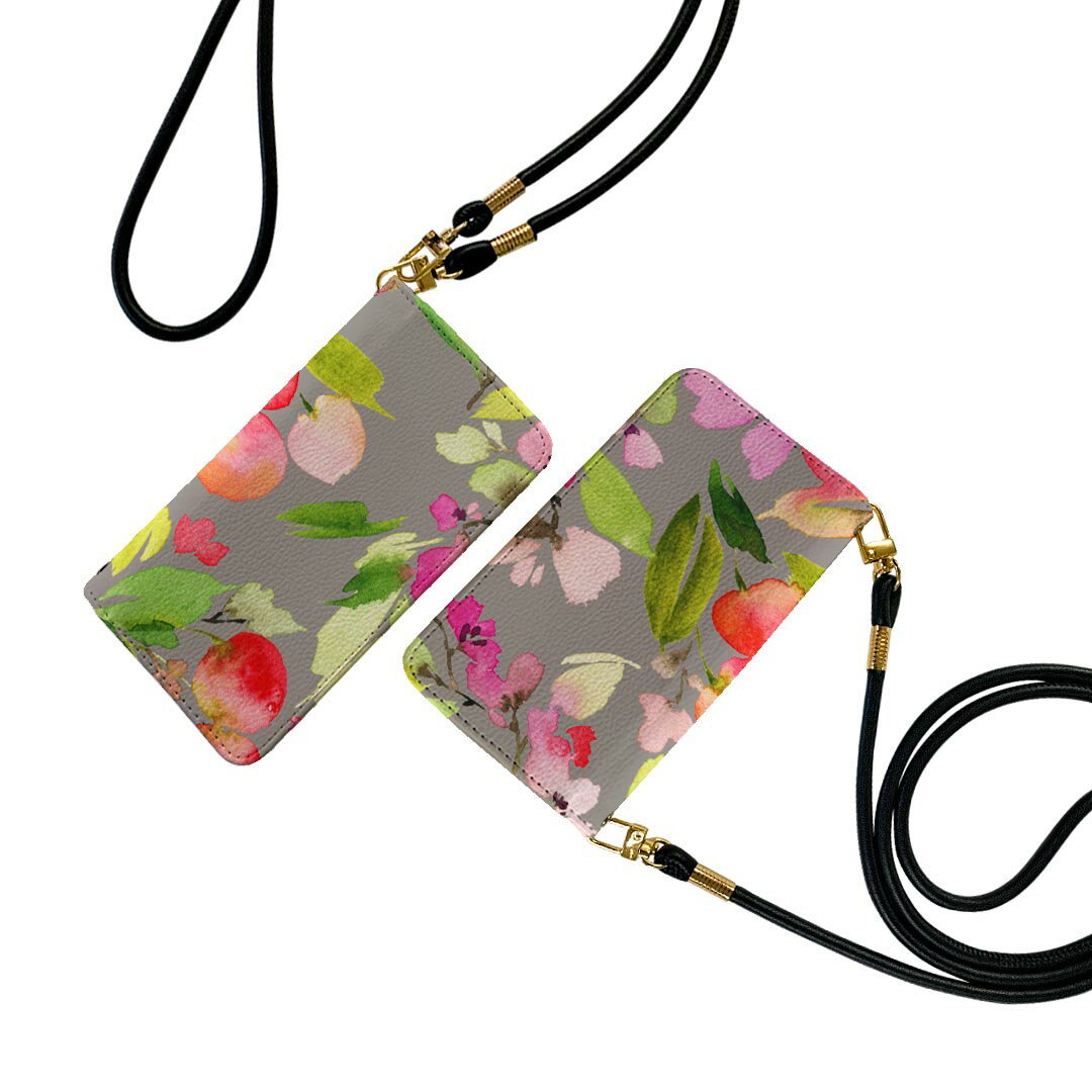 商品特徴・ショルダー付き手帳型スマホケース・シームレスな全面デザイン（内側は落ち着いたオフホワイト）・外側は高品質の人工革を使用・内側にはスマホを装着するケースが付属・機種専用のカメラホール仕様でケースを装着したままの撮影が可能・ワンセグや...