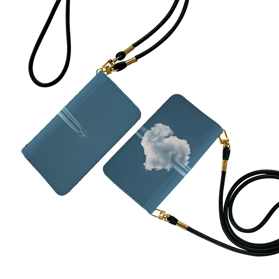 商品特徴・ショルダー付き手帳型スマホケース・シームレスな全面デザイン（内側は落ち着いたオフホワイト）・外側は高品質の人工革を使用・内側にはスマホを装着するケースが付属・機種専用のカメラホール仕様でケースを装着したままの撮影が可能・ワンセグや...