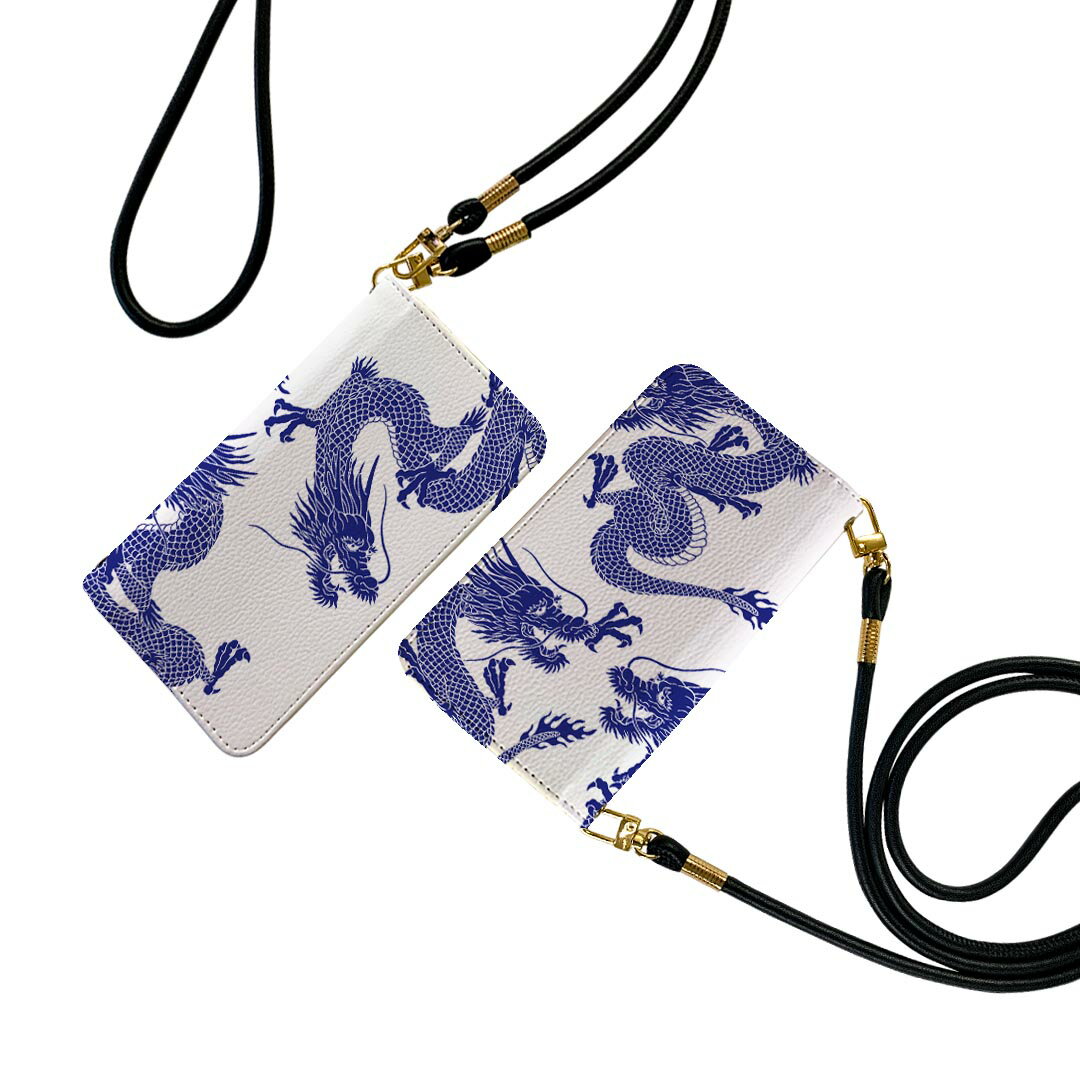 商品特徴・ショルダー付き手帳型スマホケース・シームレスな全面デザイン（内側は落ち着いたオフホワイト）・外側は高品質の人工革を使用・内側にはスマホを装着するケースが付属・機種専用のカメラホール仕様でケースを装着したままの撮影が可能・ワンセグや...