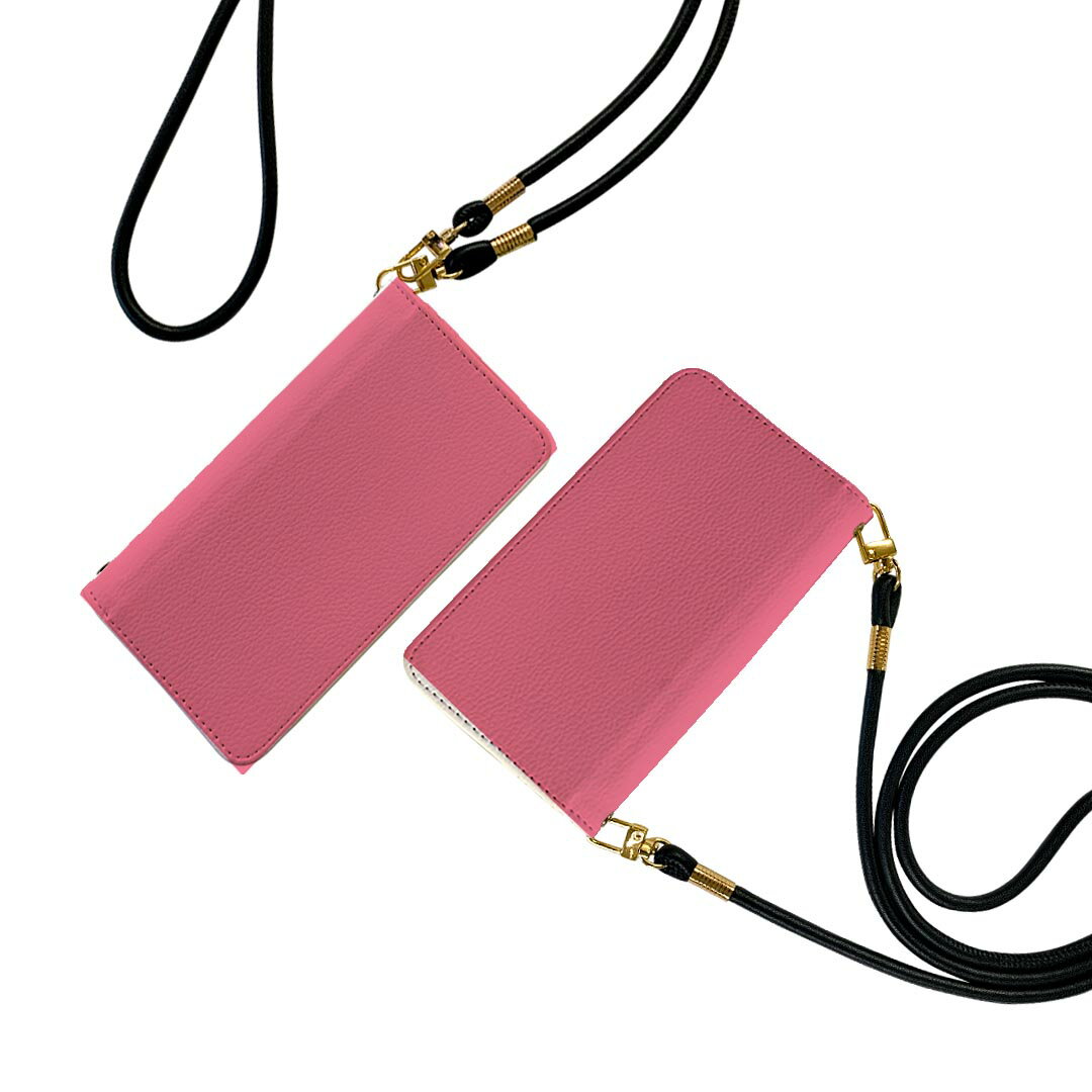 商品特徴・ショルダー付き手帳型スマホケース・シームレスな全面デザイン（内側は落ち着いたオフホワイト）・外側は高品質の人工革を使用・内側にはスマホを装着するケースが付属・機種専用のカメラホール仕様でケースを装着したままの撮影が可能・ワンセグや動画の視聴に便利な横置きスタンド機能・ICカードなどを2枚まで収納できるカードスロット付き・マグネットフリップで開け閉めカンタン注意事項商品画像はサンプルイメージですので、ご覧の環境によっては多少色味に違いを感じる場合がございます。イメージと違った、モニターと色味が異なるという理由での交換や返金はご対応出来かねます。ショルダーとカバーのみの販売で本体は付属しません。ワイヤレス充電対応機種についてはお使いの機器や環境により反応しない場合があります。その場合お手数ですがケースから外してお使い下さい。卓上ホルダ及びワイヤレスでの充電は保障の対象外となります。こちらは無地のレザーにデザインをプリントした商品で、デコなどの加工はございません。凹凸や光沢があるように見えたり布地や金属を素材にしたように見える商品もありますが、デザインの図版によるものです。撮影時にカバーが映り込む恐れがあるため、カメラ用の穴は若干大きめに開けています。カメラ穴の位置にわずかなズレが生じる場合がございます。また印刷時に微妙な画像のズレが生じる場合がございます。ご注文後に1点1点制作する受注生産品のため、不良品以外のご返品や交換は固くお断り致します。機種の選択間違いも保証対象外となりますため、ご注文の際は必ず機種をご確認下さい。発送について完全受注生産のハンドメイド商品となりますので、既製品と比べて発送までお時間を頂いています。 基本的に決済確認後、通常で3営業日程度、最大で10営業日程度での発送となります。繁忙期や休業日明けの場合はさらに時間がかかる場合があります。 その際には別途メールにてご連絡致します。メール便の場合、発送日から到着までに2-4日ほどかかる場合が多く、紛失などの保障もご対応できかねます。あらかじめご了承下さい。