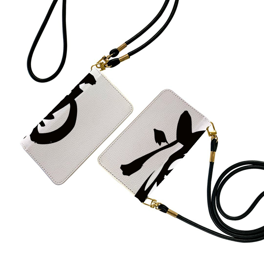 AQUOS zero5G basic SHG02 専用 アクオス ストラップ付き shg02 ケース ショルダー スマホ 落下防止 手帳型 マグネット式 ピタッと閉まる スマホカバー 肩掛け 斜めかけ 013367 漢字　文字　酒