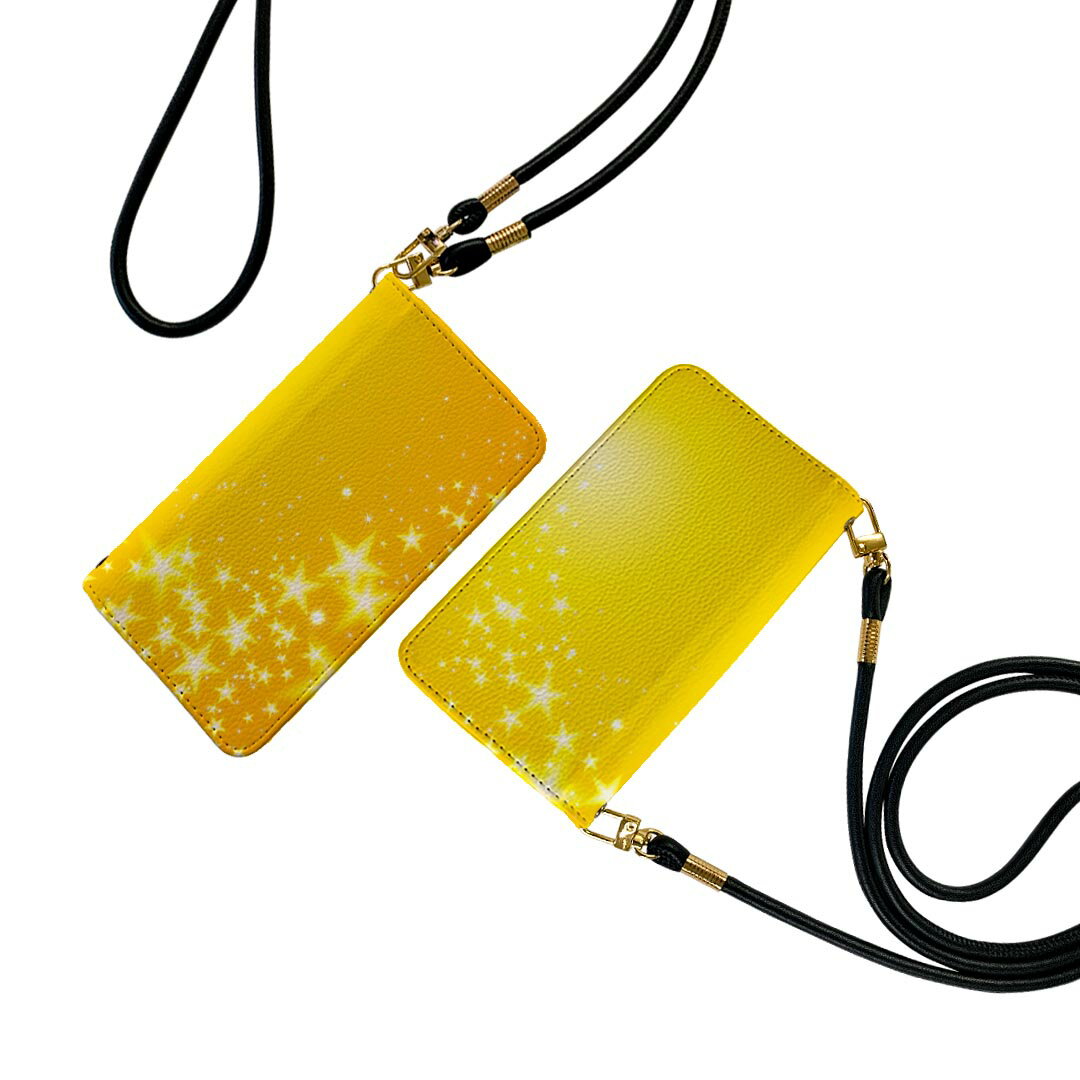 AQUOS wish2 / wish 用 手帳型 ケース カバー SH-51C / SHG06 / A104SH / SH-M20 共通対応 ケース ストラップ付き ケース ショルダー ..