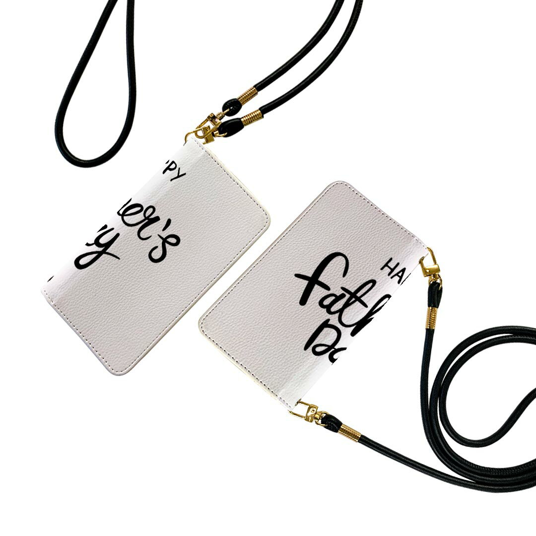 らくらくスマートフォン a A401FC 用 手帳型ケース ストラップ付き ショルダー a401fc スマホ 落下防止 手帳型 マグネット式 ピタッと閉まる スマホカバー 肩掛け 斜めかけ 015489 父の日 英字