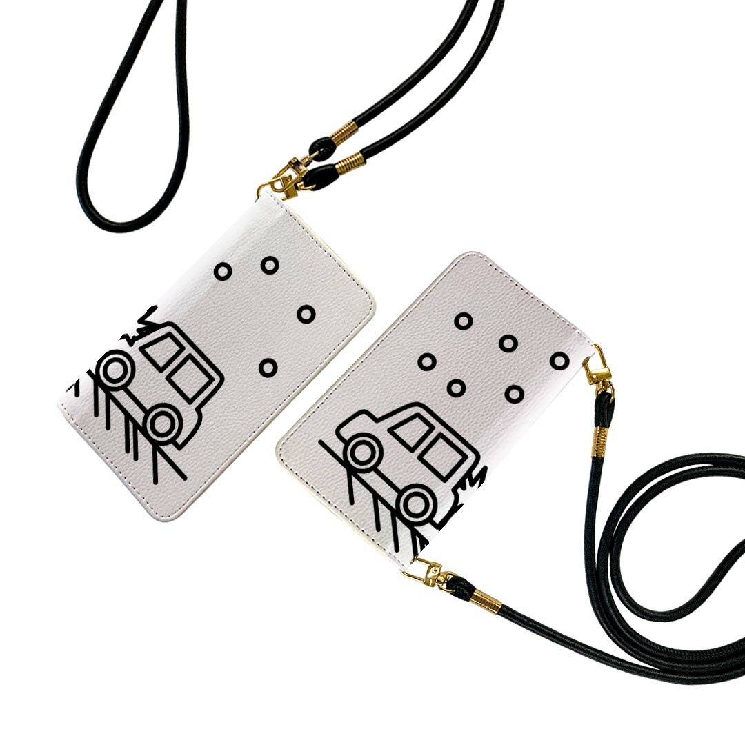 SC-02L Galaxy Feel2 ギャラクシー フィールツー ストラップ付き sc02l ケース ショルダー スマホ 落下防止 手帳型 マグネット式 ピタッと閉まる スマホカバー 肩掛け 斜めかけ 016071 車 衝突 雪