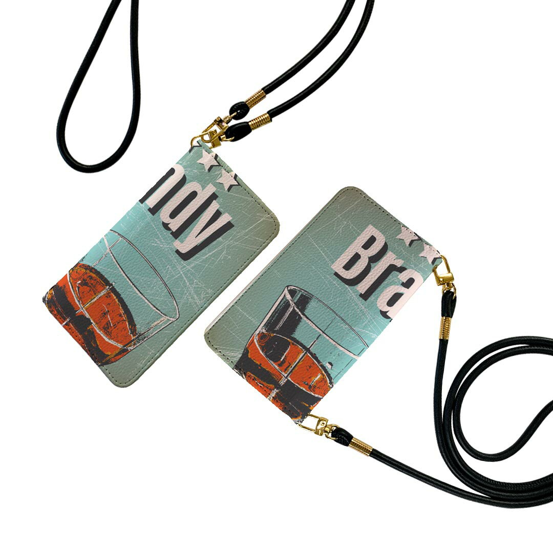 商品特徴・ショルダー付き手帳型スマホケース・シームレスな全面デザイン（内側は落ち着いたオフホワイト）・外側は高品質の人工革を使用・内側にはスマホを装着するケースが付属・機種専用のカメラホール仕様でケースを装着したままの撮影が可能・ワンセグや動画の視聴に便利な横置きスタンド機能・ICカードなどを2枚まで収納できるカードスロット付き・マグネットフリップで開け閉めカンタン注意事項商品画像はサンプルイメージですので、ご覧の環境によっては多少色味に違いを感じる場合がございます。イメージと違った、モニターと色味が異なるという理由での交換や返金はご対応出来かねます。ショルダーとカバーのみの販売で本体は付属しません。ワイヤレス充電対応機種についてはお使いの機器や環境により反応しない場合があります。その場合お手数ですがケースから外してお使い下さい。卓上ホルダ及びワイヤレスでの充電は保障の対象外となります。こちらは無地のレザーにデザインをプリントした商品で、デコなどの加工はございません。凹凸や光沢があるように見えたり布地や金属を素材にしたように見える商品もありますが、デザインの図版によるものです。撮影時にカバーが映り込む恐れがあるため、カメラ用の穴は若干大きめに開けています。カメラ穴の位置にわずかなズレが生じる場合がございます。また印刷時に微妙な画像のズレが生じる場合がございます。ご注文後に1点1点制作する受注生産品のため、不良品以外のご返品や交換は固くお断り致します。機種の選択間違いも保証対象外となりますため、ご注文の際は必ず機種をご確認下さい。発送について完全受注生産のハンドメイド商品となりますので、既製品と比べて発送までお時間を頂いています。 基本的に決済確認後、通常で3営業日程度、最大で10営業日程度での発送となります。繁忙期や休業日明けの場合はさらに時間がかかる場合があります。 その際には別途メールにてご連絡致します。メール便の場合、発送日から到着までに2?4日ほどかかる場合が多く、紛失などの保障もご対応できかねます。あらかじめご了承下さい。