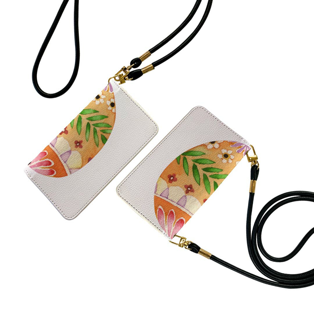 AQUOS zero6 SHG04 A102SH SH-RM18 ストラップ付き 2021 モデル ケース ショルダー スマホ 落下防止 手帳型 マグネット式 ピタッと閉まる スマホカバー 肩掛け 斜めかけ 016457 イースター　卵