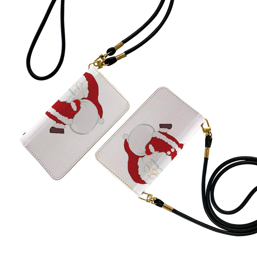 商品特徴・ショルダー付き手帳型スマホケース・シームレスな全面デザイン（内側は落ち着いたオフホワイト）・外側は高品質の人工革を使用・内側にはスマホを装着するケースが付属・機種専用のカメラホール仕様でケースを装着したままの撮影が可能・ワンセグや...