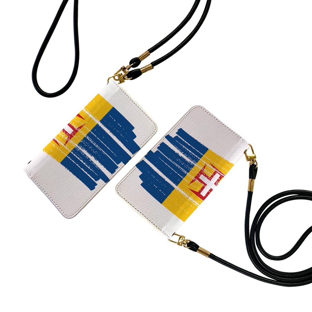 BASIO active3 KYG04 ベイシオ アクティブ3 用 手帳型ケース kyg04 ストラップ付き ショルダー スマホ 落下防止 手帳型 マグネット式 ピタッと閉まる スマホカバー 肩掛け 斜めかけ 018498 madeira マデイラ