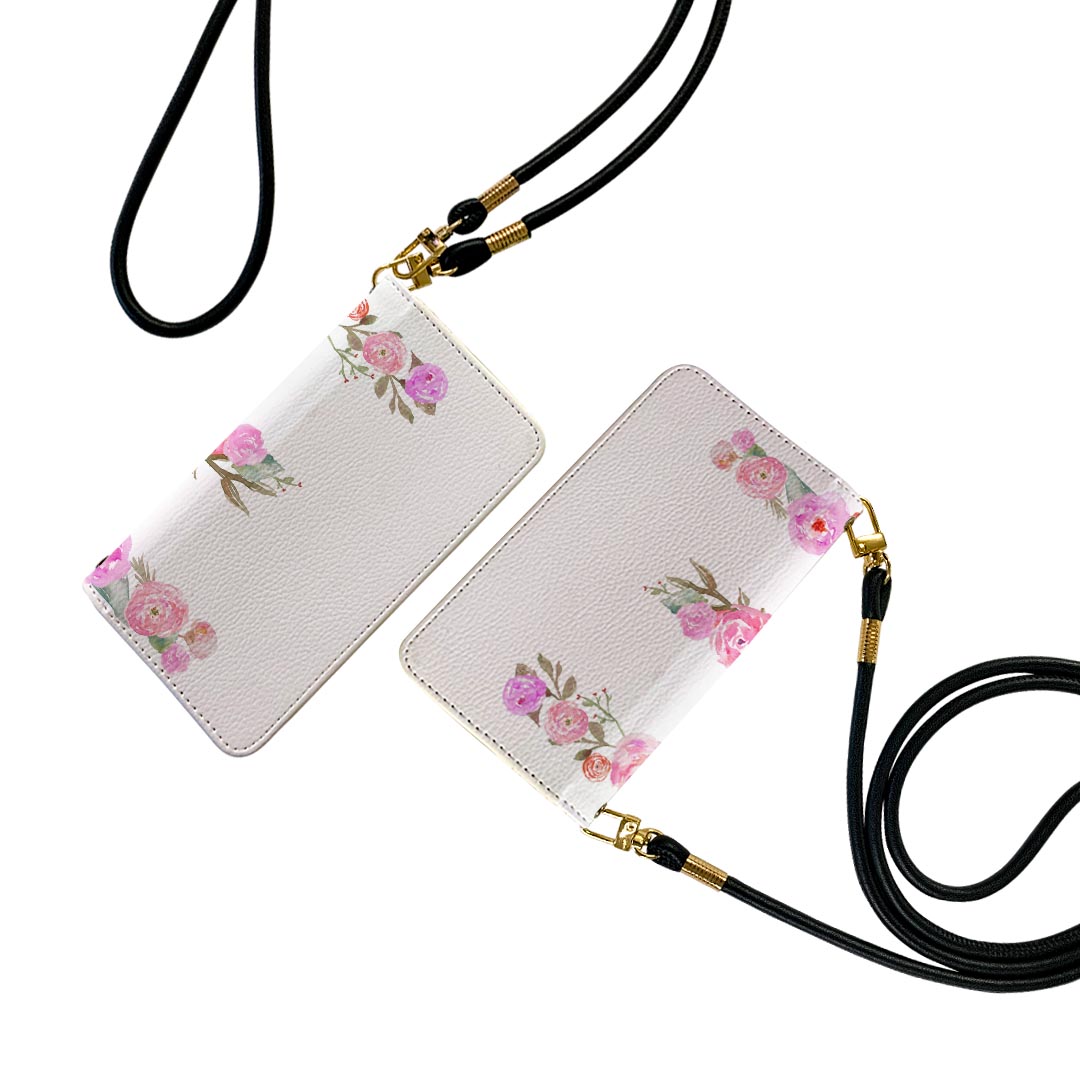 Xperia Ace II SO-41B エクスペリア ストラップ付き so41b ケース ショルダー スマホ 落下防止 手帳型 マグネット式 ピタッと閉まる スマホカバー 肩掛け 斜めかけ 019480 フォント 文字 e アルファベット