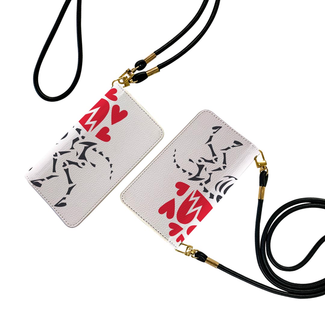 SO-01M Xperia 5 エクスペリア ファイブ so01m ストラップ付き ケース ショルダー スマホ 落下防止 手帳型 マグネット式 ピタッと閉まる スマホカバー 肩掛け 斜めかけ 019972 デザイン 馬 骨