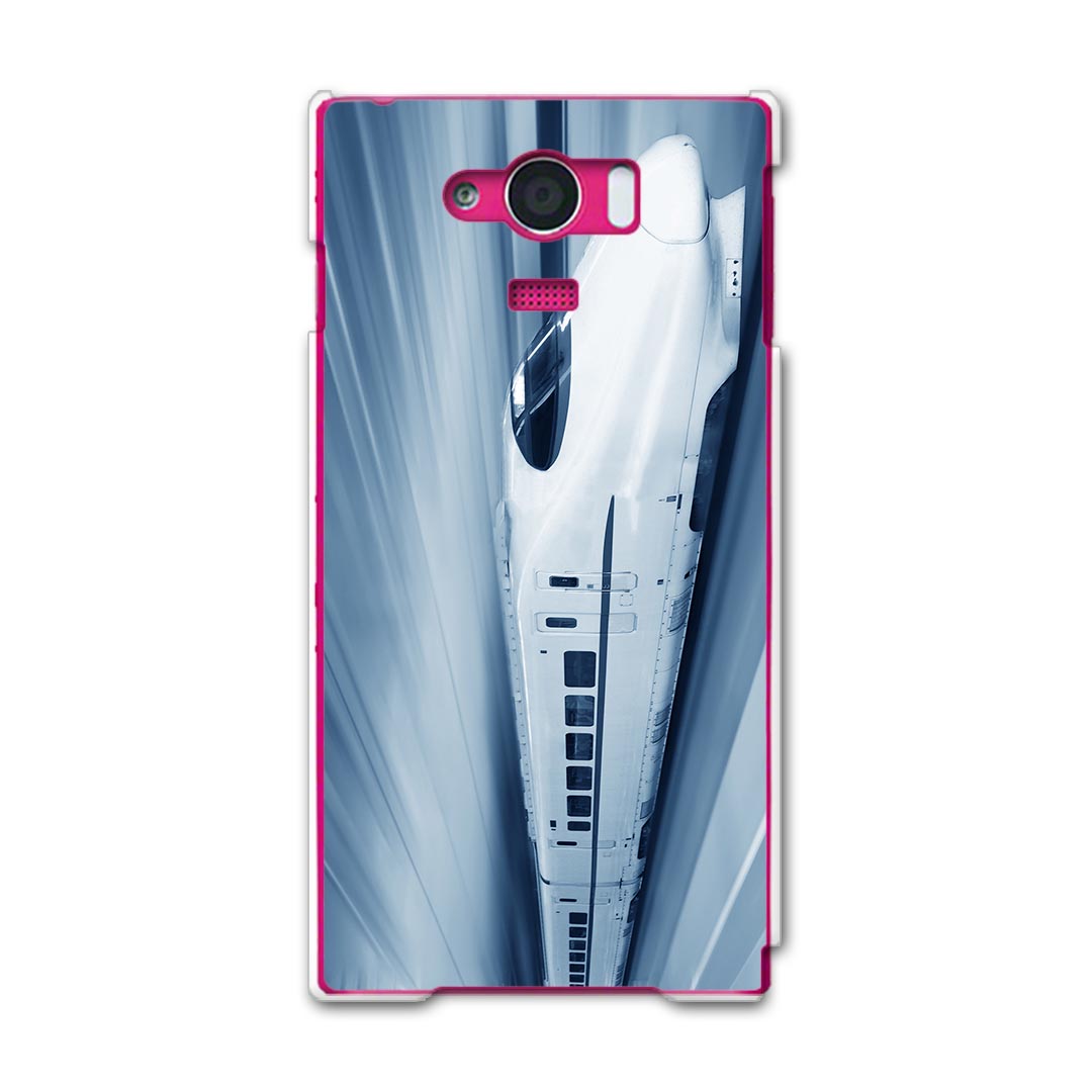 SHV31 AQUOS SERIE mini アクオスセリエミニ shv31 au エーユー スマホ カバー スマホケース スマホカバー PC ハードケース 新幹線 ユニーク 000868