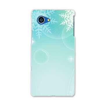 SHV38 AQUOS SERIE mini セリエ ミニ shv38 au エーユー スマホ カバー 全機種対応 あり ケース スマホケース スマホカバー PC ハードケース 雪の結晶 冬 シャボン玉 フラワー 001436