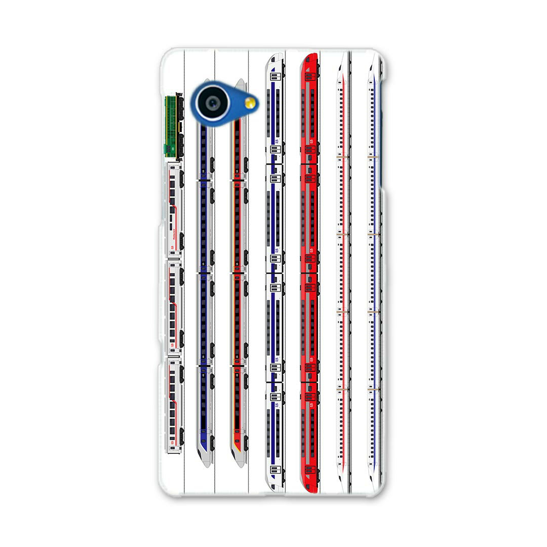 SHV38 AQUOS SERIE mini セリエ ミニ shv38 au エーユー スマホ カバー スマホケース スマホカバー PC ハードケース 乗り物　新幹線　電車 013216