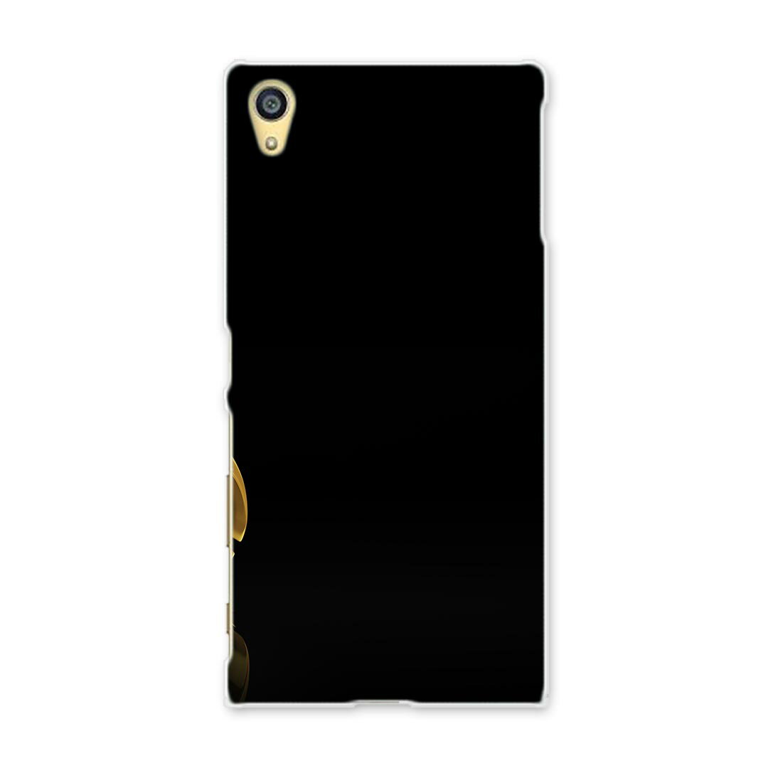 Mobile Phone Cases - SO-01H Xperia Z5 エクスペリアz5 Sony ソニー docomo ドコモ スマホ カバー ケース スマホケース スマホカバー PC ハードケース 008916 黒　ブラック　マーク