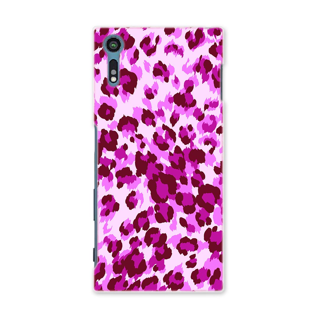 SO-01J Xperia XZ エクスペリア　XZ so01j docomo ドコモ スマホ カバー スマホケース スマホカバー PC ハードケース ヒョウ柄　模様　動物 アニマル 006901