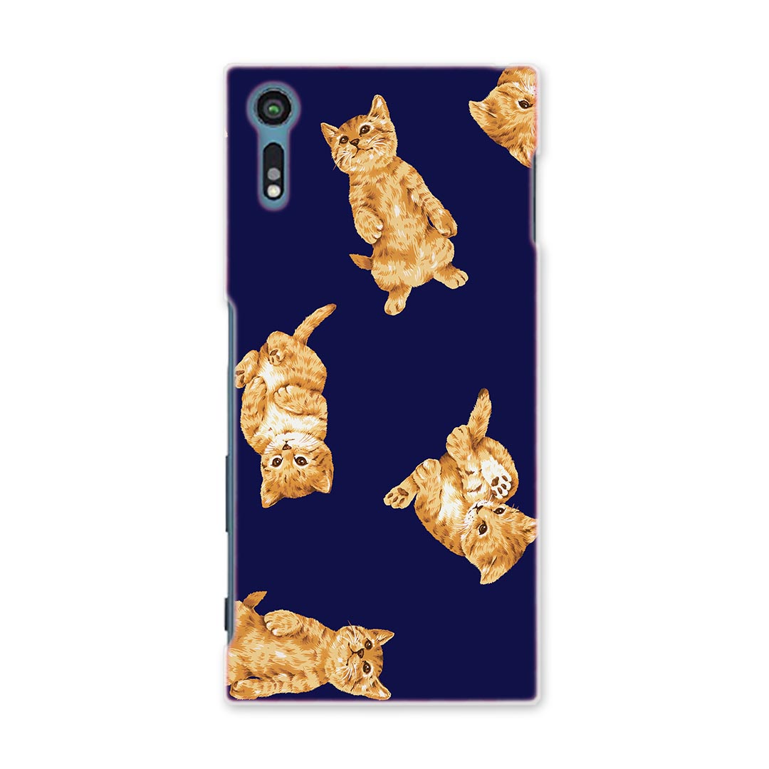602SO Xperia XZs エクスペリアXZs softbank ソフトバンク 602so スマホ カバー ケース スマホケース スマホカバー TPU ソフトケース 008815 イラスト 猫 ネコ