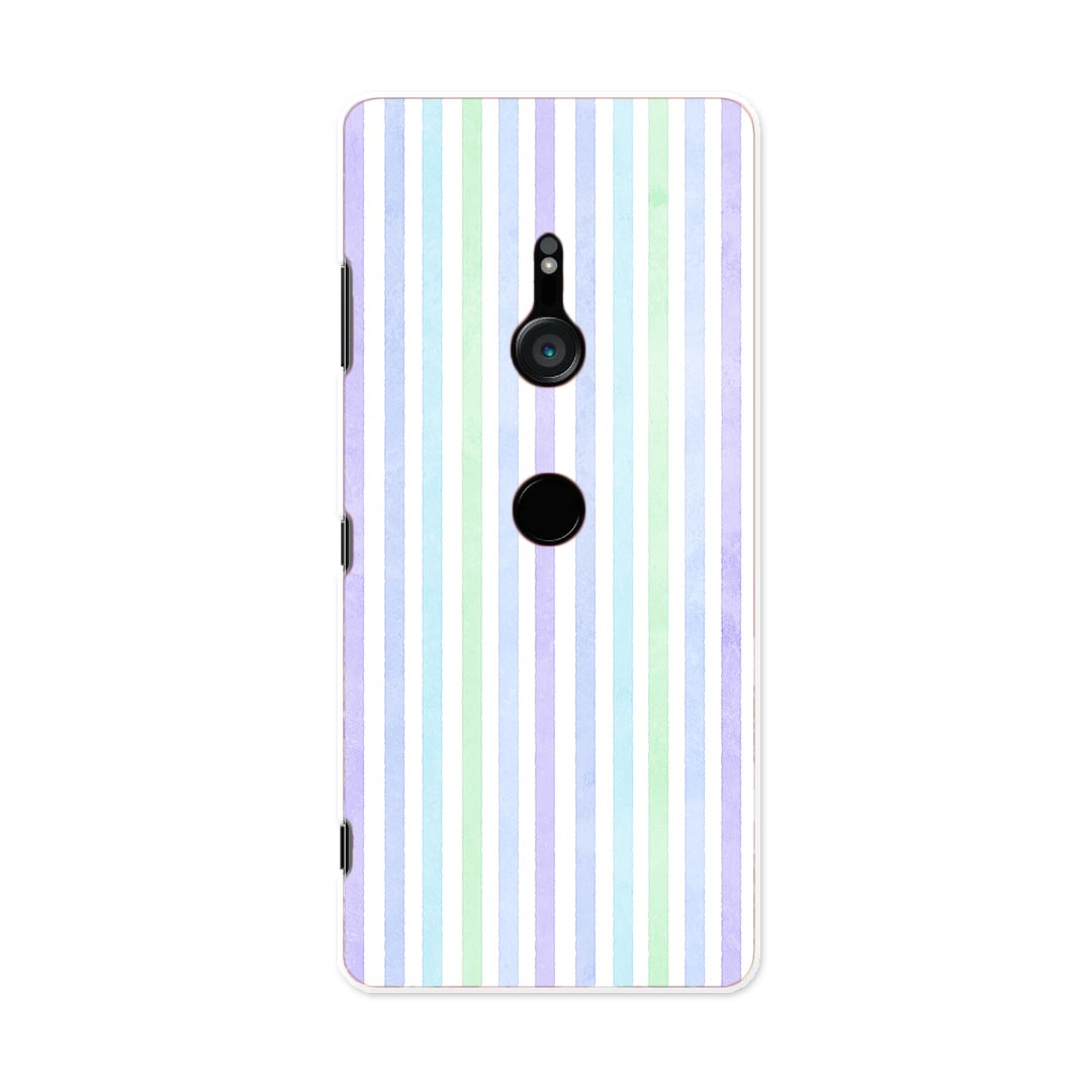 801SO Xperia XZ3 エクスペリア エックスゼットスリー 801so softbank スマホ カバー ケース スマホケース スマホカバー PC ハードケース 000930 ストライプ