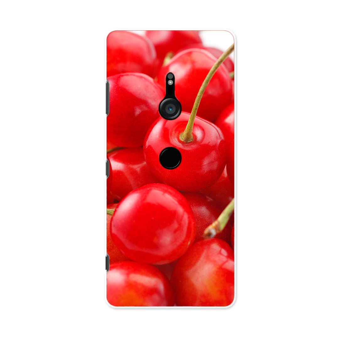 SO-01L Xperia XZ3 エクスペリア エックスゼットスリー so01l docomo ドコモ スマホ カバー スマホケース スマホカバー PC ハードケース 001597 さくらんぼ 果実