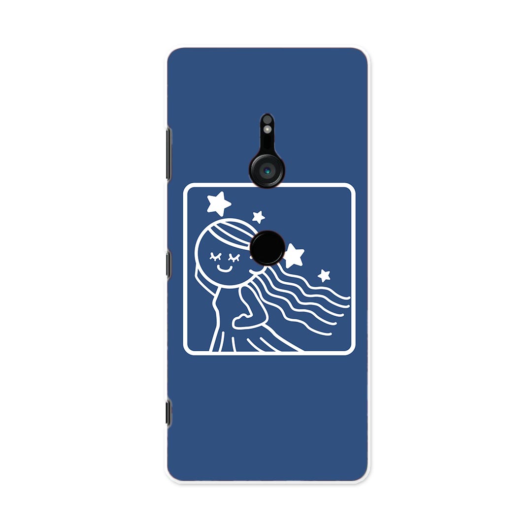 801SO Xperia XZ3 エクスペリア エックスゼットスリー 801so softbank スマホ カバー ケース スマホケース スマホカバー PC ハードケース 003366 星座　イラスト　キャラクター