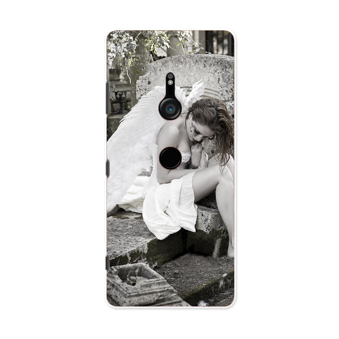 801SO Xperia XZ3 エクスペリア エックスゼットスリー 801so softbank スマホ カバー ケース スマホケース スマホカバー PC ハードケース 003389 人物　外国人　写真