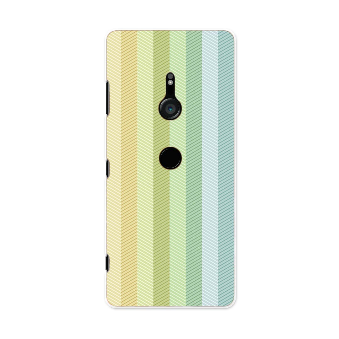 SO-01L Xperia XZ3 エクスペリア エックスゼットスリー so01l docomo ドコモ スマホ カバー ケース スマホケース スマホカバー PC ハードケース 006551 ストライプ カラフル 模様