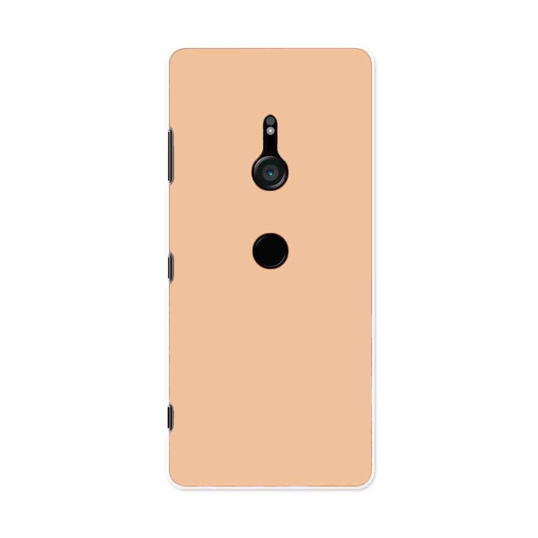 SO-01L Xperia XZ3 エクスペリア エックスゼットスリー so01l docomo ドコモ スマホ カバー ケース スマホケース スマホカバー TPU ソフトケース 008997 シンプル 無地 肌色
