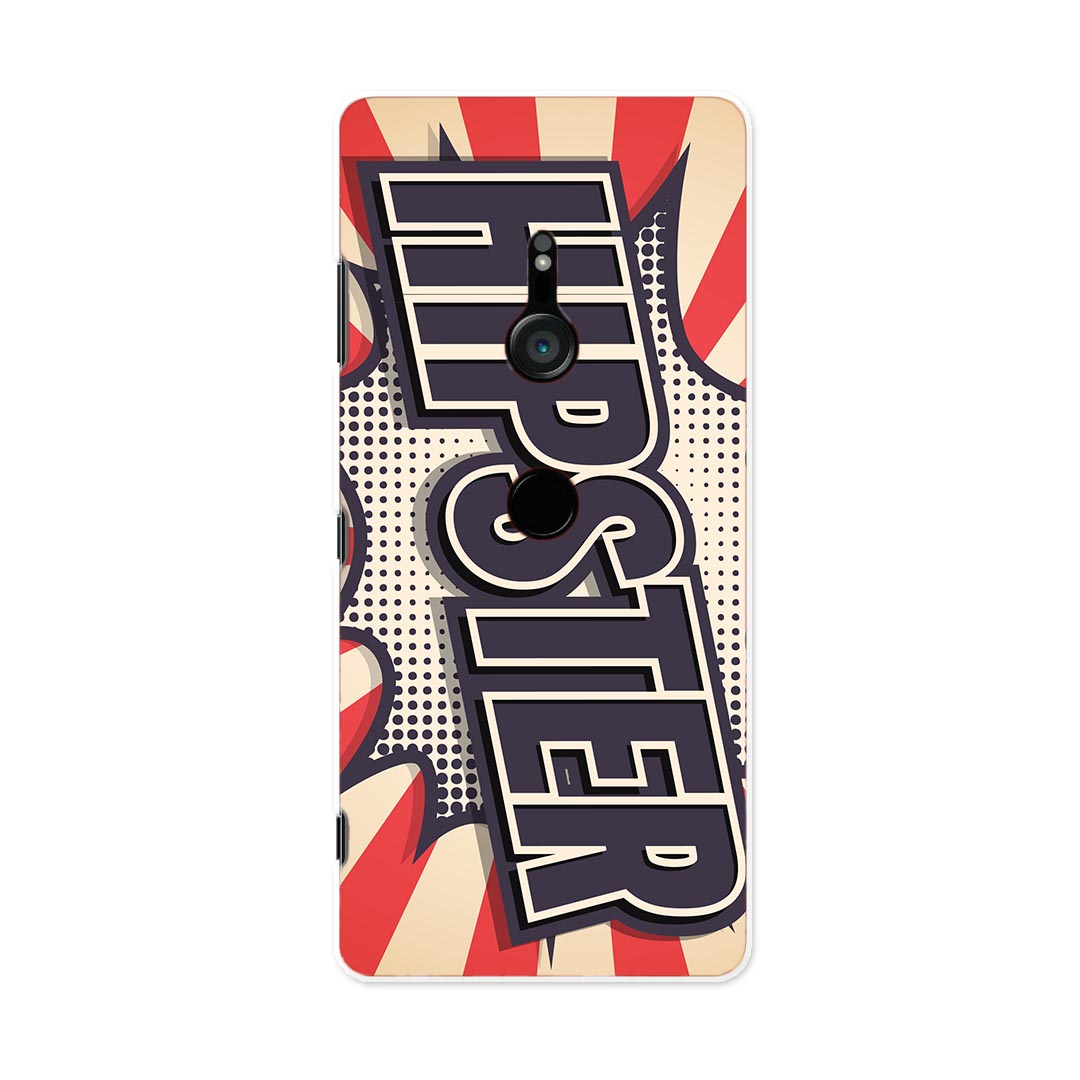 801SO Xperia XZ3 エクスペリア エックスゼットスリー 801so softbank スマホ カバー ケース スマホケース スマホカバー PC ハードケース 011820 英語　ポップ　文字