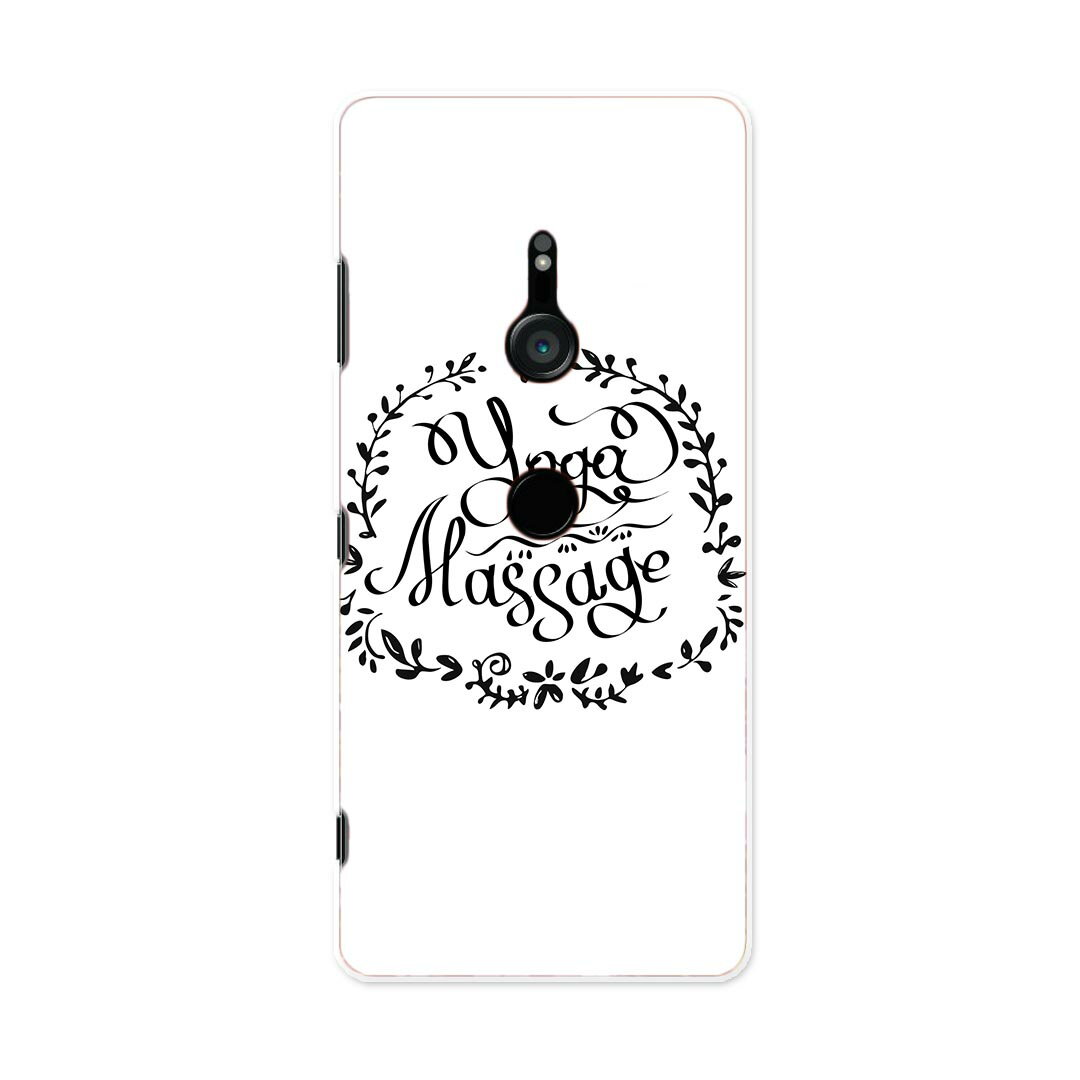 801SO Xperia XZ3 エクスペリア エックスゼットスリー 801so softbank スマホ カバー ケース スマホケース スマホカバー PC ハードケース 015999 yoga ヨガ 英字 おしゃれ