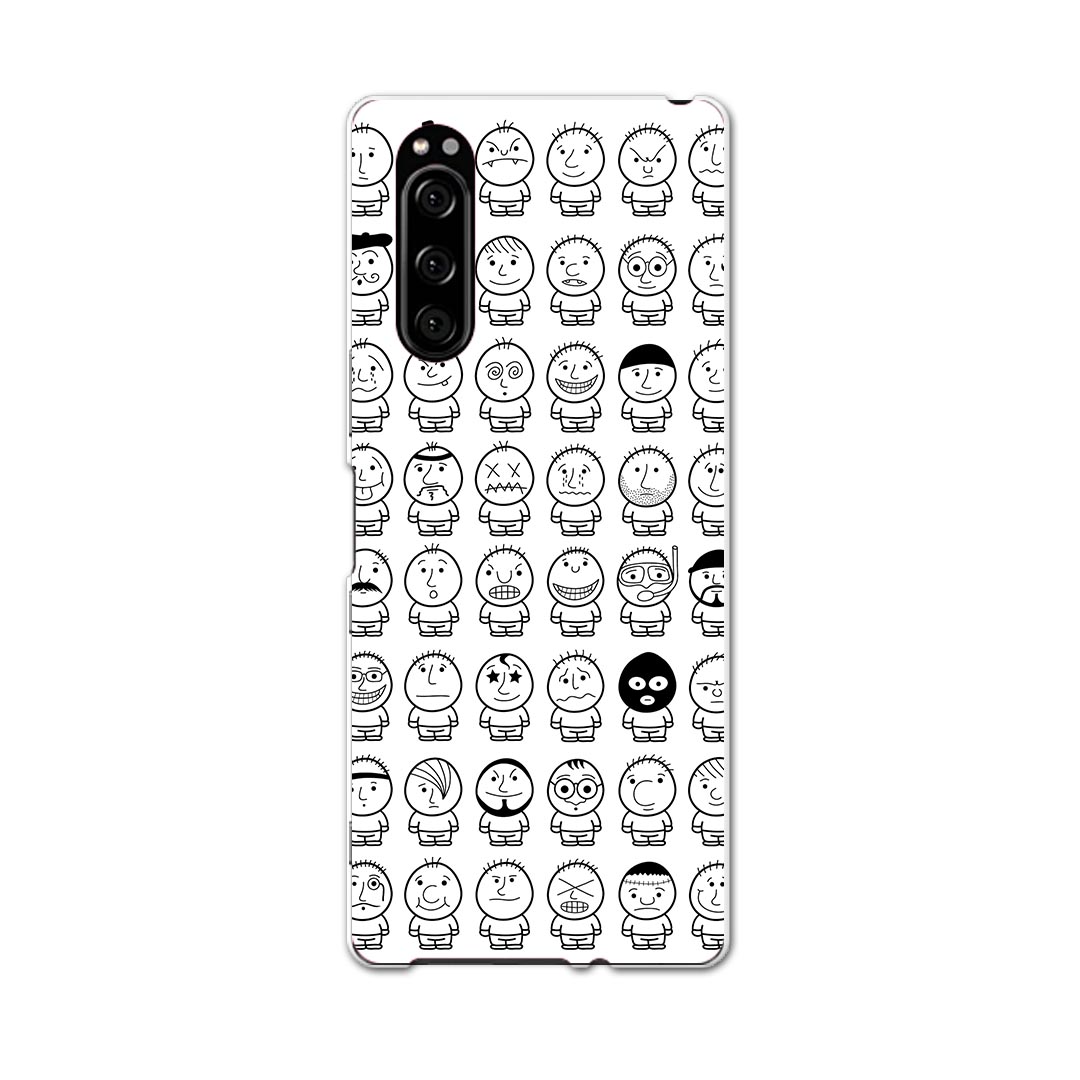 902SO Xperia 5 エクスペリア ファイブ 902so softbank ソフトバンク スマホ カバー 全機種対応 あり ケース スマホケース スマホカバー TPU ソフトケース 000275 キャラクター 人形