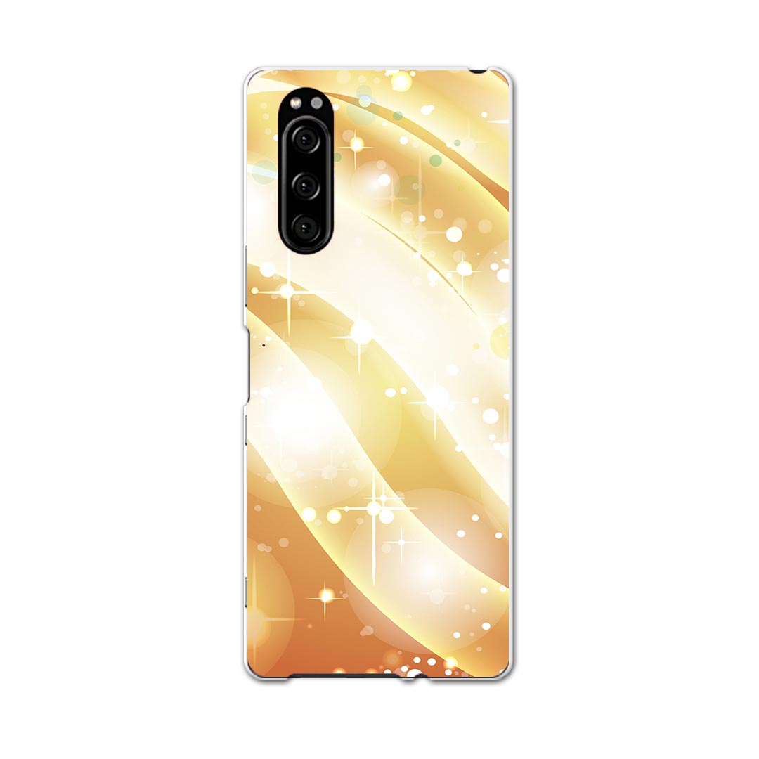 SO-01M Xperia 5 エクスペリア ファイブ so01m docomo ドコモ スマホ カバー 全機種対応 あり ケース スマホケース スマホカバー TPU ソフトケース 001911 シンプル　オレンジ