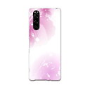 SO-01M Xperia 5 エクスペリア ファイブ so01m docomo ドコモ スマホ カバー 全機種対応 あり ケース スマホケース スマホカバー TPU ソフトケース 002036 花 フラワー ピンク(2)