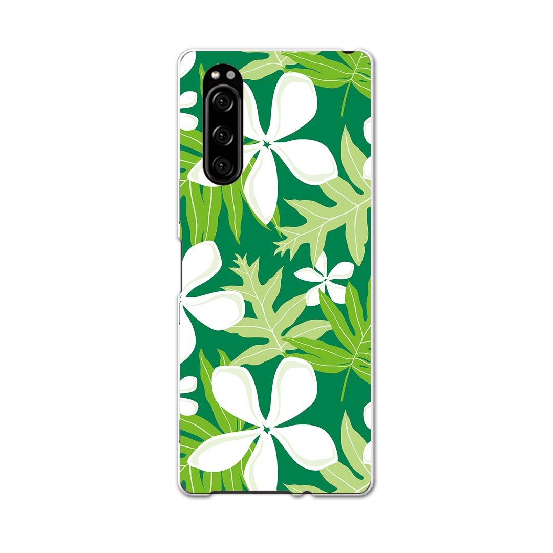 902SO Xperia 5 エクスペリア ファイブ 902so softbank ソフトバンク スマホ カバー 全機種対応 あり ケース スマホケース スマホカバー TPU ソフトケース 004216 花 フラワー 模様